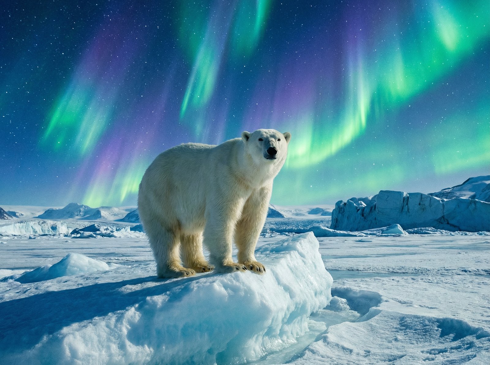 高清视频北极熊视频